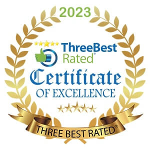 Three Best Rated JPEG Gold Badge White Background